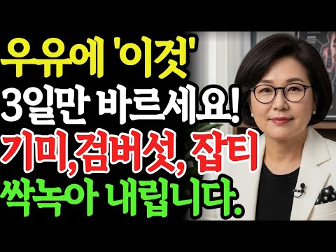 우유'에 '이것' 섞어 3일만 바르세요! 검버섯,기미, 잡티가 싹 녹습니다 | 피부미백 | 주름개선 | 피부관리 | 시니어뷰티 | 피부노화예방 | 건강한피부 | 시니어건강