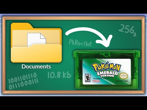 I Stored a .txt File Inside Pokemon Emerald