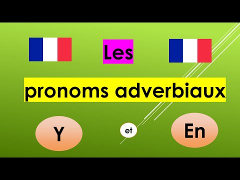 les pronoms   EN et Y