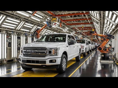 Inside the Ford F-150 Factory: How America's Best-Selling Truck Is Built (Full Process)