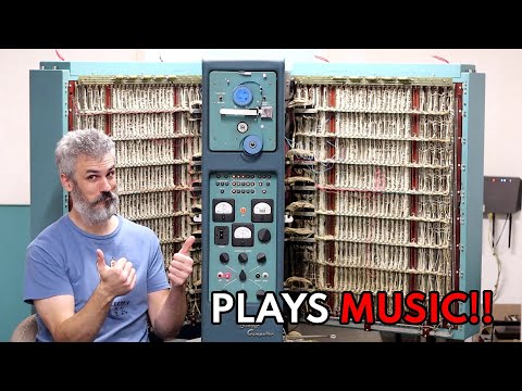 Playing Music on the Oldest Running Computer in America!
