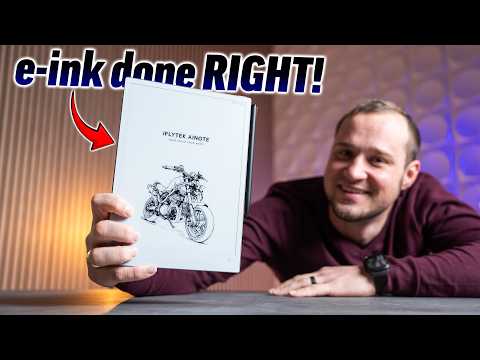 The World's Thinnest E-ink Tablet is GREAT! - iFLYTEK AINOTE 2