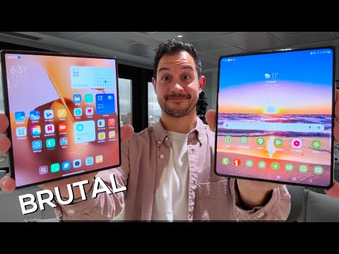 XIAOMI Mi Mix FOLD 2 vs Samsung GALAXY FOLD 4 🔥 DUELO BRUTAL!!