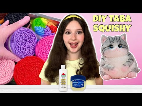 I Made a TABA SQUISHY at HOME! 😱😳 *Easy DIY Taba Squishy Tutorial*