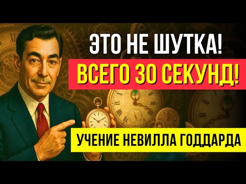 Это СРАБОТАЕТ ЗА 30 СЕКУНД! МГНОВЕННЫЕ РЕЗУЛЬТАТЫ! Невилл Годдард