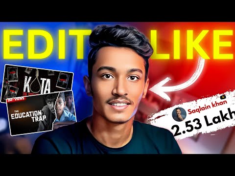 Video Editing Like a Saqlain Khan on Phone @The_SaqlainKhan