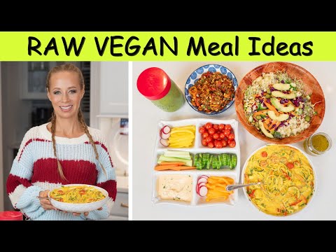 5 EPIC RAW VEGAN MEALS I EAT EVERY WEEK π (all fast + easy)
