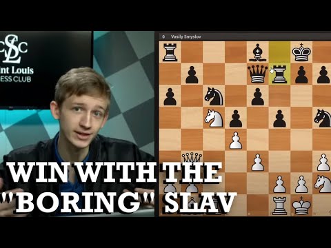 Crushing Wins from the "Boring" exchange Slav | Road to 2000 - NM Caleb Denby