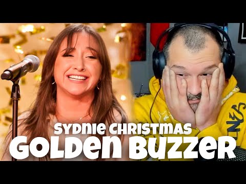 FIRST TIME seeing Sydnie Christmas GOLDEN BUZZER with cover of ‘Tomorrow’ Reaction!