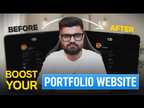 Stop Getting Ignored! Make Your Portfolio Unforgettable | Manu Arora