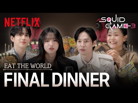 The Squid Game Cast Try Global Snacks from Around the World | Netflix