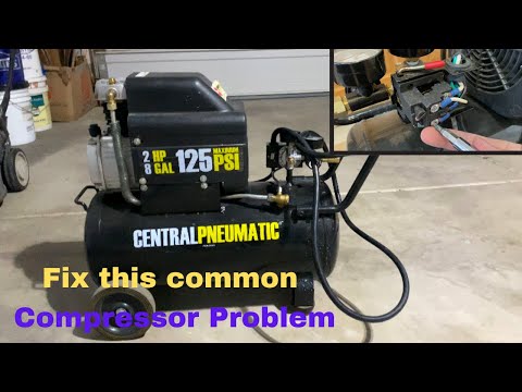 How to Replace a Pressure Switch on an Air Compressor | Central Pneumatic  Pressure Switch