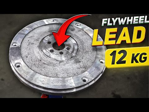 We make a lead flywheel for a Lada - what will happen?