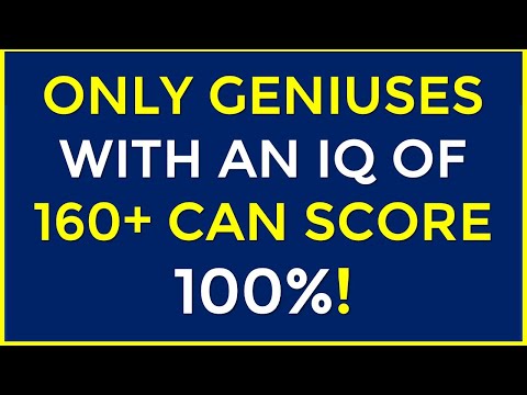 ONLY GENIUSES WITH AN IQ OF 160+ CAN SCORE 100% #challenge 205