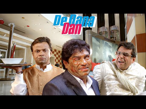 साला गधे  की औलाद रास्ते में बैठकर खाना खाता है | De Dana Dan Best Comedy Scene | Paresh R, Johny L
