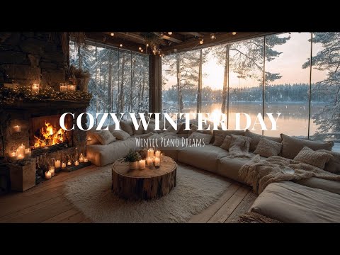 Dreamy Winter Piano Ambience ❄️✨ Gentle Christmas Tunes for Deep Relaxation