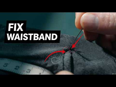 How to Correct Basic Sewing Errors When Tailoring Dress Trousers