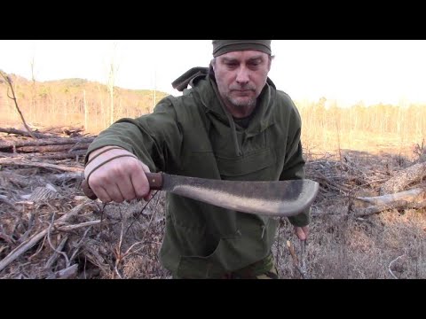 Lets look At 30 Different Machetes In Field Use