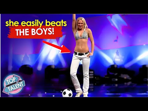 FIVE Balls. ONE Girl. You CANNOT Blink!