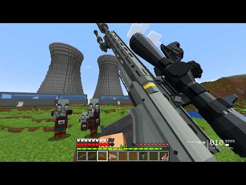 I Destroyed the Pillager COMMANDER’s Nuclear Base with ROCKET LAUNCHERS! ⚛️😱🔥