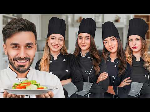 أخر شخص يخرج من المطبخ يفوز مع اليوتيوبرز 👩‍🍳🍔