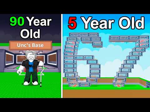 Steal A Brainrot at DIFFERENT AGES!