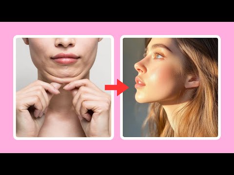 how to get rid of a double chin and slim your face in just 7 days!