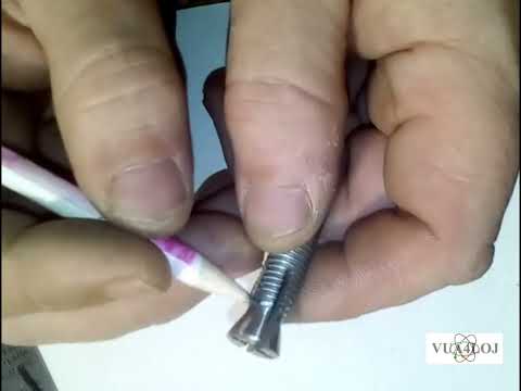 Цанговая ручка для надфиля. Просто и быстро