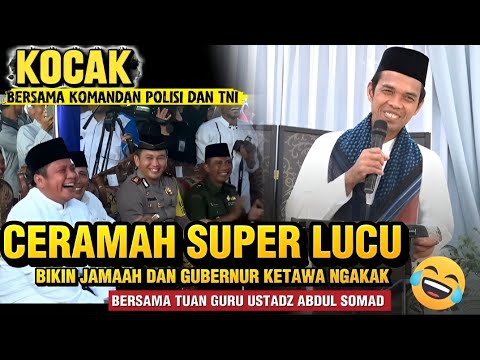 TANYA JAWAB USTADZ ABDUL SOMAD TERBARU 2025 VOL 34‼️ -  CERAMAH SUPER LUCU DI DEPAN GUBERNUR 