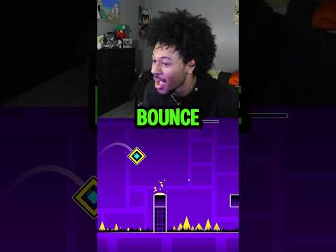 Bro cant get past level 1… #funnymoments #geometrydash #viral