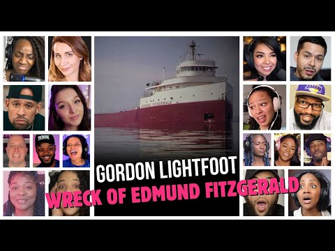 Gordon Lightfoot - Wreck Of The Edmund Fitzgerald - Reaction Compilation