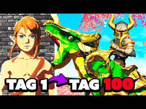 Ich habe 100 Tage im NEUEN Zelda BotW überlebt