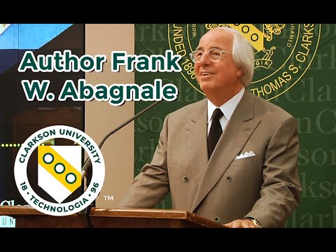 Catch Me If You Can Author Frank W. Abagnale Speaks at Clarkson University