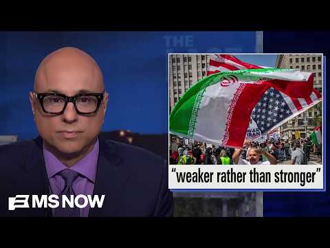 Velshi: Trump's war is not making U.S. stronger, has the nation asking 'What the hell is going on?'