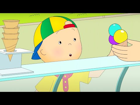 Eiswagen | Caillou auf Deutsch
