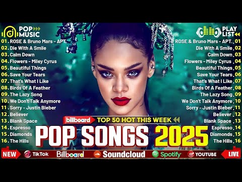 Adele, Rihanna, Selena Gomez, Dua Lipa, Bruno Mars, The Weeknd, Maroon 5, Zayn - Billboard Hot 100