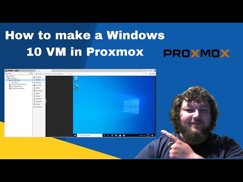 How to make a Windows 10 VM in Proxmox in UNDER 10 Minutes