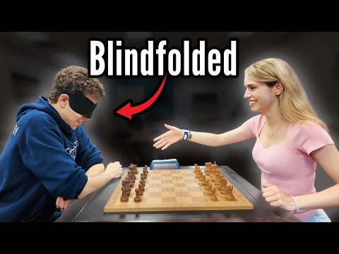 Can Daniel Naroditsky Beat Me Blindfolded in 3 Mins?