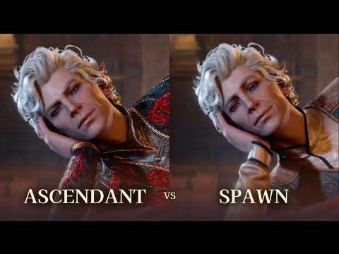Ascendant vs Spawn Astarion: All High Hall scenes
