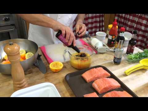 Le Chèvrefeuille Cookery School - Salmon