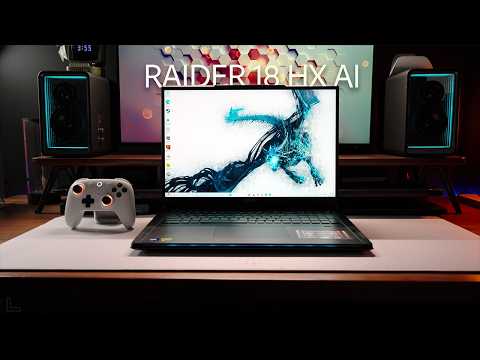 MSI Raider 18 HX AI Gaming Laptop Review: Finally TRUE 4K Gaming!