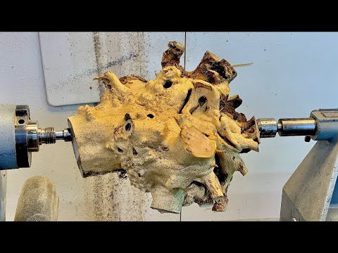 Woodturning - The Elder Root !!