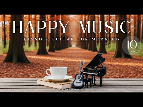 【Piano & Guitar】Gentle Relaxing Instrumental Background Music for Work and Study