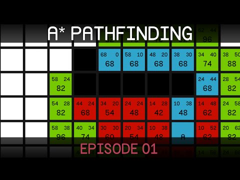 A* Pathfinding (E01: algorithm explanation)