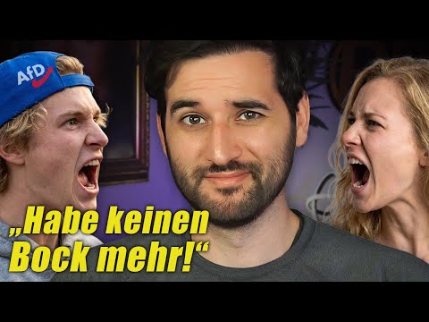 Debatte Mit ZWEI AfD-Wählern ESKALIERT Und Endet Mit Ihrer FLUCHT!