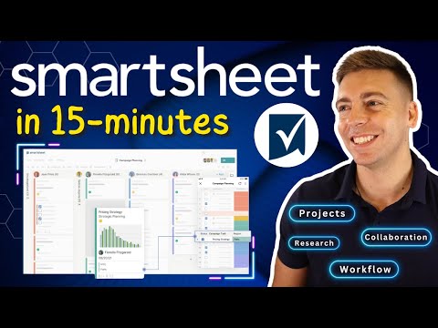 Smartsheet for Beginners | Spreadsheet-Based Project Management (2025 Tutorial)