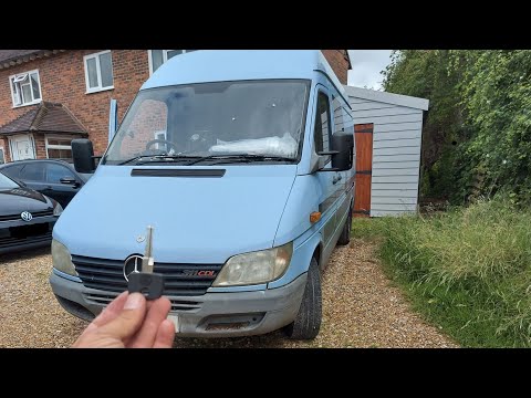 🔑 Mercedes Sprinter / Vw Lt  2002 - 2005 lost manual keys, 🔑 How is made a Master key🔑 Cum se face 🔑