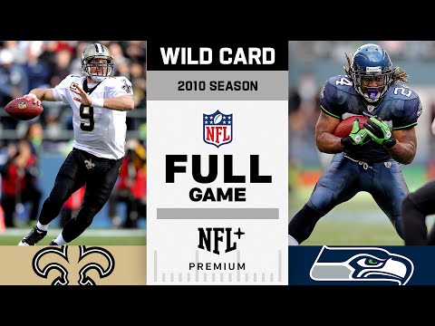 BEASTQUAKE! Saints vs Seahawks FULL GAME | NFL 2010 Season NFC Wild Card Game