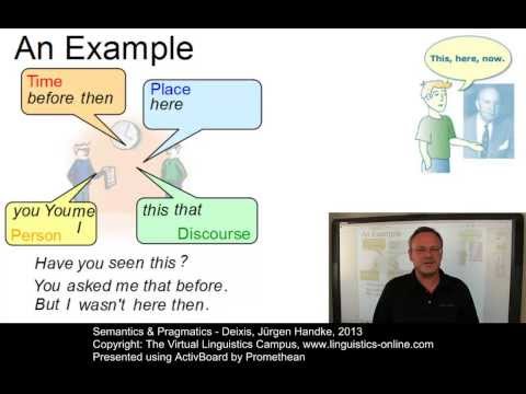 SEM143 - Deixis