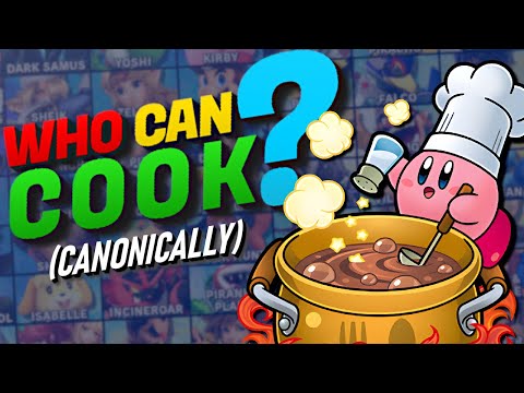 Which Smash Bros Characters Can Canonically Cook?